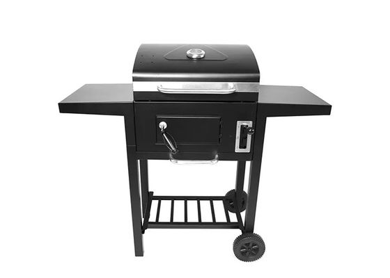 16 Inch Portable Charcoal Barbecue Grill Cart Bbq Outdoor Garden Camping