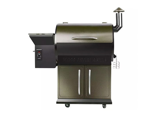 Charcoal Large Pellet Smoker Grills Combo Bbq Backyard Offset Barbecue Drum 48"