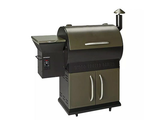 Charcoal Large Pellet Smoker Grills Combo Bbq Backyard Offset Barbecue Drum 48"