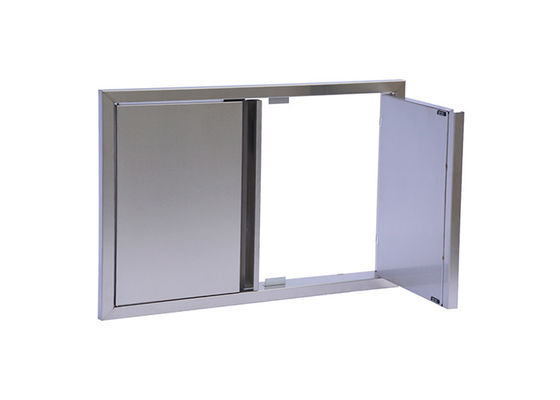 Grill Stainless Steel Bbq Access Doors Barbecue Built In Island Cabinet 33"
