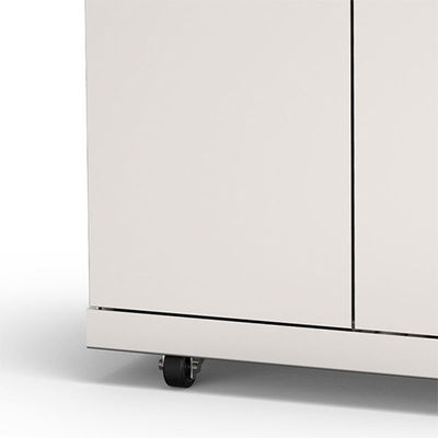 Outdoor Bbq Trolley Stainless Steel Storage Cabinet With Wheels 4 Garden TLGTOF041