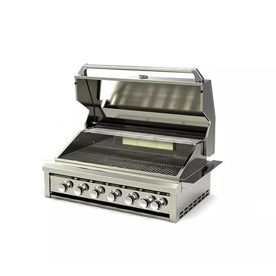 Built In Lp Gas Grill 6 Burner Inbuilt Bbq Outdoor 38" 36 Inch