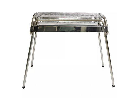 Small Portable Charcoal Bbq Grill For Camping Outdoor Backyard Household Simple 35.24"