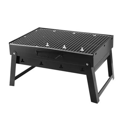Bbq Collapsible Charcoal Grills Portable Charcoal Barbecue Outdoor Fireproof 13.78"