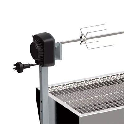 Stainless Steel Charcoal Bbq Grill With Rotisserie Spit Roast 125lb Capacity