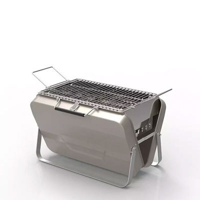 Portable Collapsible Charcoal Grills For Camping Suitcase Briefcase Barbecue Grill Bbq Cooking