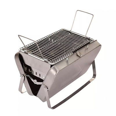 Portable Collapsible Charcoal Grills For Camping Suitcase Briefcase Barbecue Grill Bbq Cooking