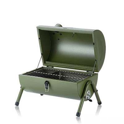 16.54" Collapsible Charcoal Grills Folding Picnic Stainless Steel Portable Barbecue Bbq