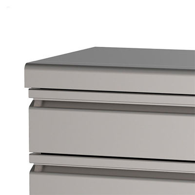 Pull Out 3 Tier BBQ Storage Drawers Stainless Steel Outdoor Kitchen Doors And Drawers