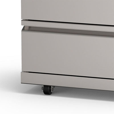 Pull Out 3 Tier BBQ Storage Drawers Stainless Steel Outdoor Kitchen Doors And Drawers
