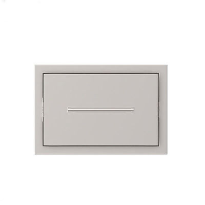 Warming BBQ Storage Drawers Built In 15 Inch Outdoor Single Drawer