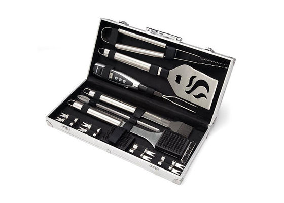 20pcs Barbecue Cooking Utensils Essential BBQ Barbeque Grill Accessories Tools 17.3"