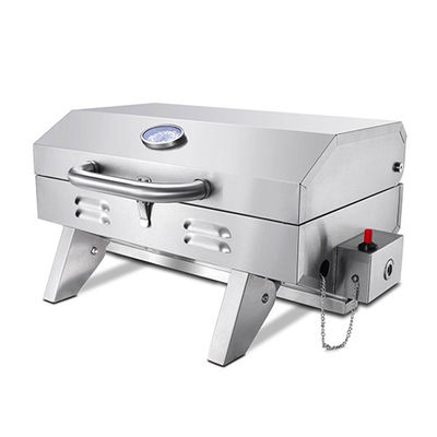 12000BTU 198 Sq Foldable Portable Gas Grills With Folding Legs Bbq For Pontoon Boat