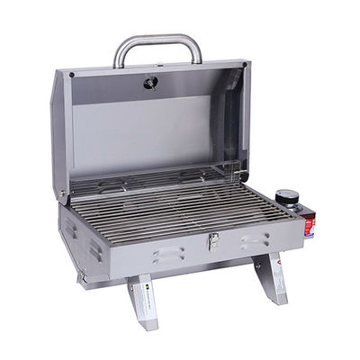 12000BTU 198 Sq Foldable Portable Gas Grills With Folding Legs Bbq For Pontoon Boat