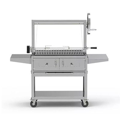 Drop In Countertop Charcoal Grill Outdoor Built In Charcoal Barbecue Grills Fire  854 Sq.In.