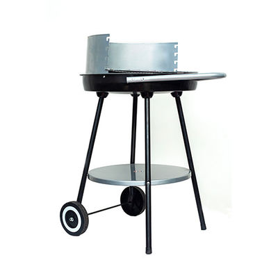 24 Inch 20 Inch Freestanding Charcoal Grills With Wheels BBQ Camping