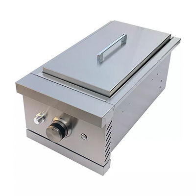 Infrared Built In Gas Grills With Infrared Back Burner Bbq 18.7 X 9.6 Inch