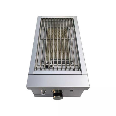 LPG Barbeque Grill Infrared Burner Portable 12.6" X 10.6" X 24.9"