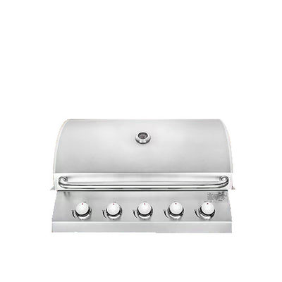 36 Inch Gas Grill Built In 5 Burner Bbq 10000 BTU