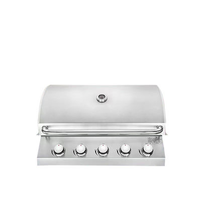 36 Inch Gas Grill Built In 5 Burner Bbq 10000 BTU