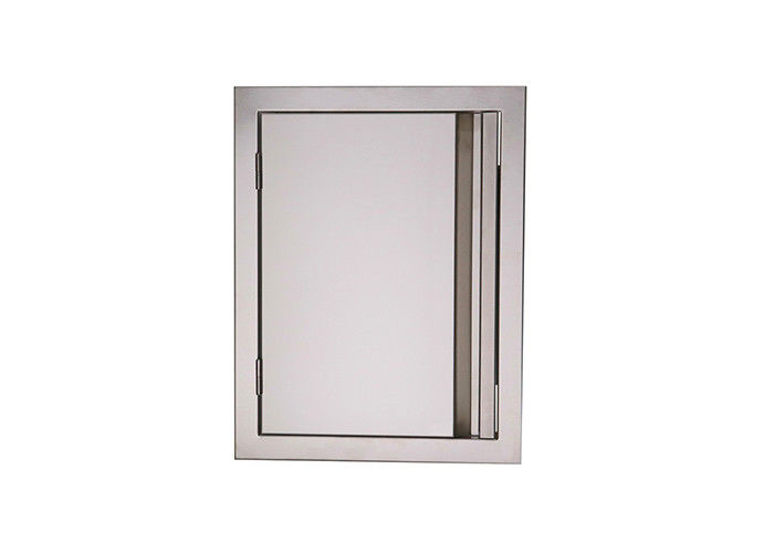 Grill Single Access Stainless Steel Bbq Doors Island 20x27"