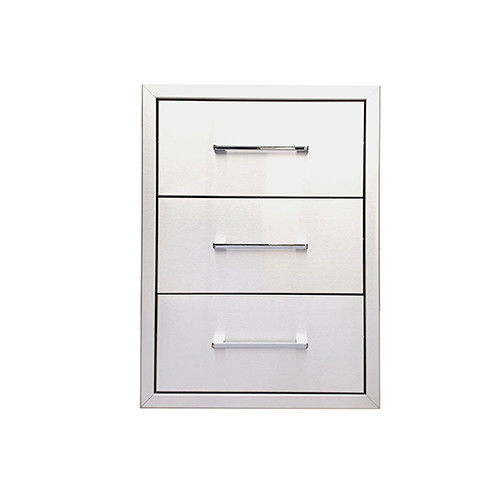 Outdoor Bbq Doors And Drawers Built In Doors Triple  1.0-3.0mm   Thickness