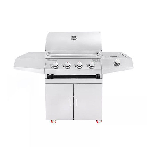 25 Inch 4 Burner Freestanding Gas Grills Bbq Outdoor Kitchen Backyard Party Combo