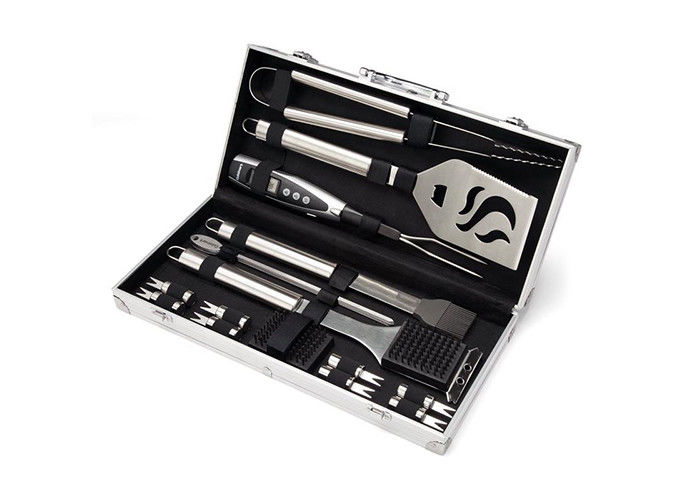 20pcs Barbecue Cooking Utensils Essential BBQ Barbeque Grill Accessories Tools 17.3"