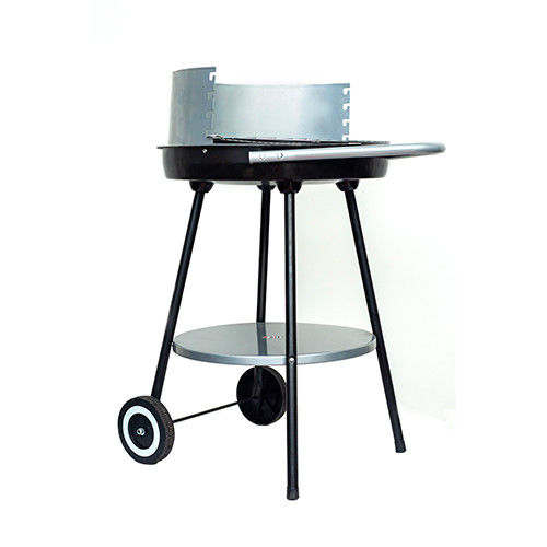 24 Inch 20 Inch Freestanding Charcoal Grills With Wheels BBQ Camping